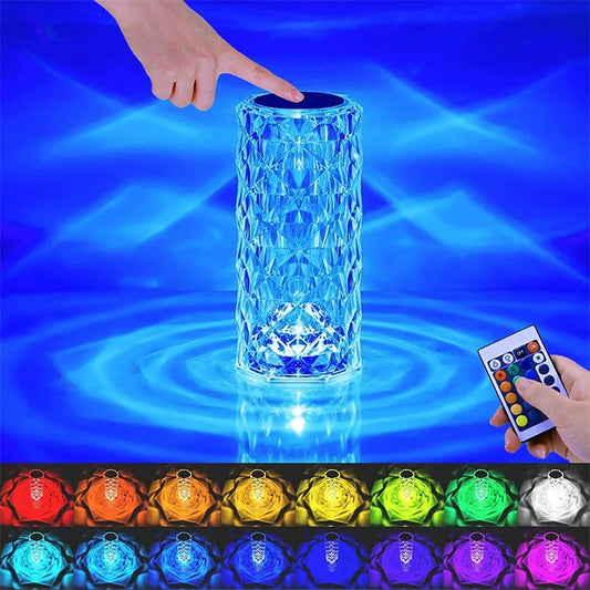 LED Night Light Color Crystal